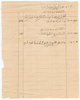 R00631_G; ކ - މާލެ - ބަނޑޭރިގެ - ލިޔުމެއް