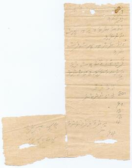 R00632_G; ކ - މާލެ - ގަނޑުވަރު - ލިސްޓެއް